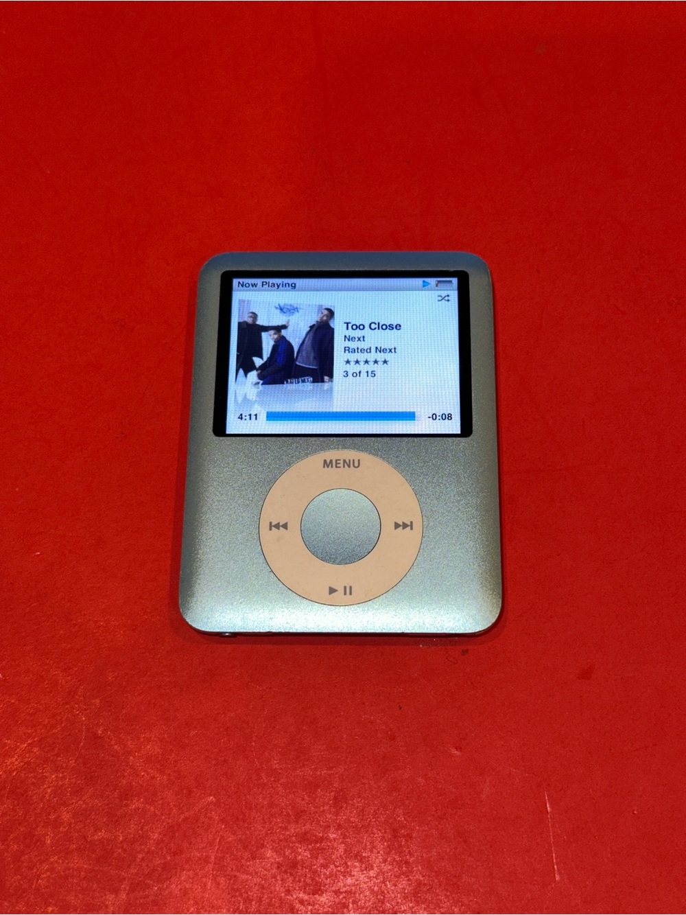 Apple iPod Nano 3rd Generation Blue (8GB) VTG Y2K Vintage 2000s MP3 Player